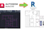 convert 2d cad drawing to revit 2d and 3d model